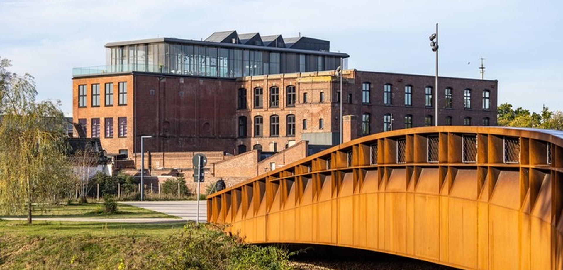 Außenansicht des LWL-Museum Textilwerk Bocholt