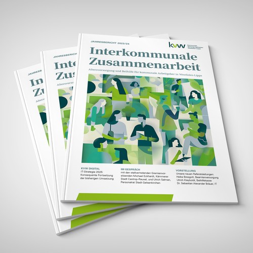 Cover kvw-Jahresbericht 2023/24