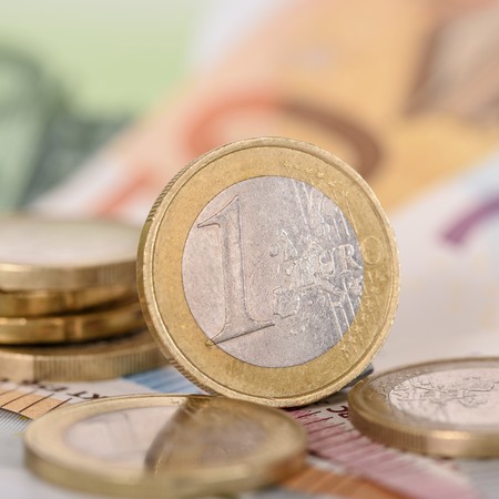 Münzgeld und Geldscheine