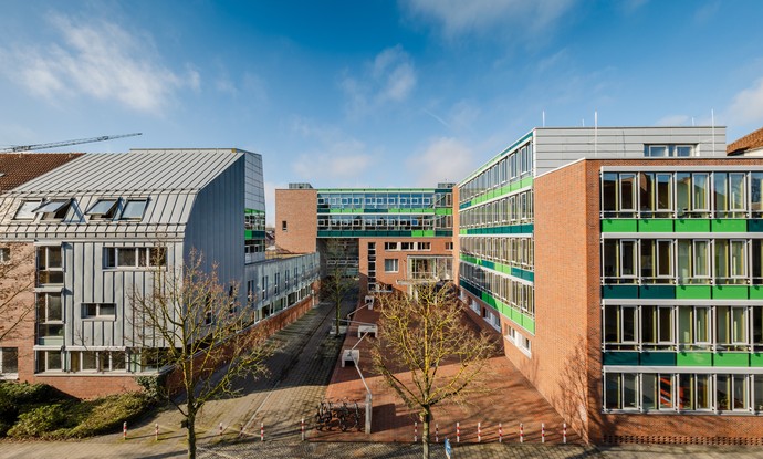 Blick auf das kvw-Gebäude